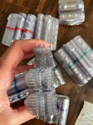Blister porta euro 
