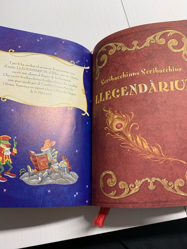 El gran llibre del regne de la fantasía.