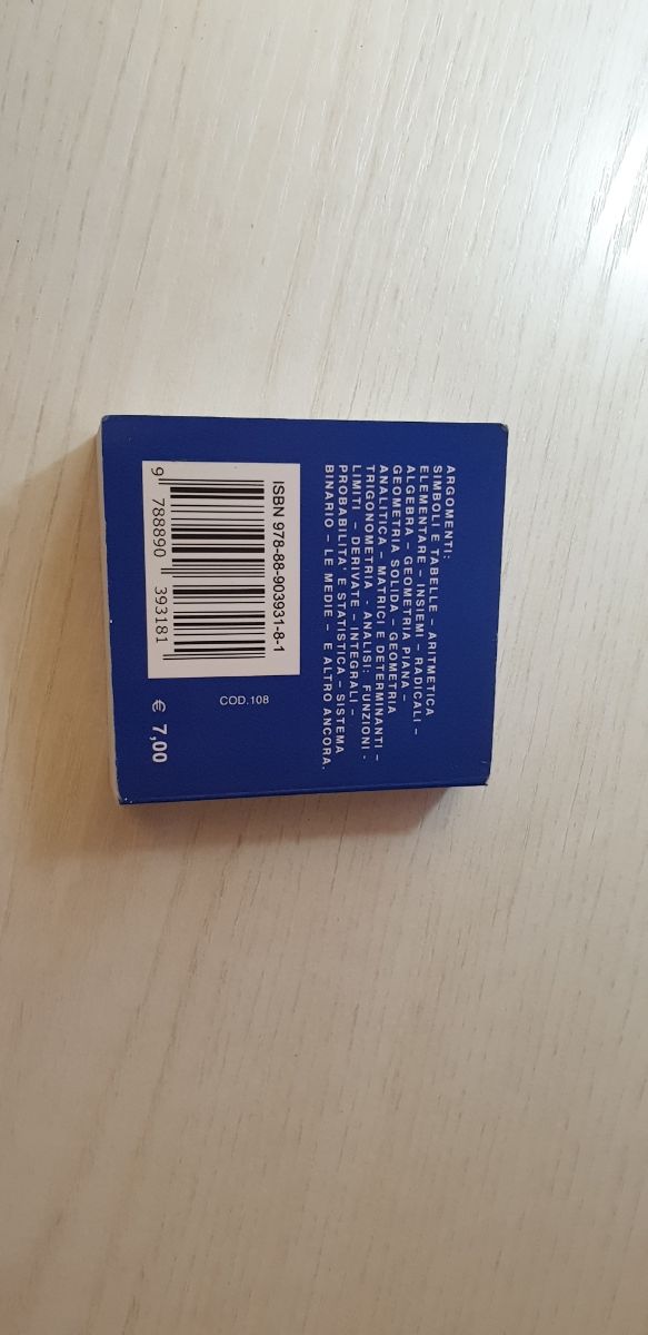 Il minimat. Manuale di matematica per esami di stato e facoltà scientifiche