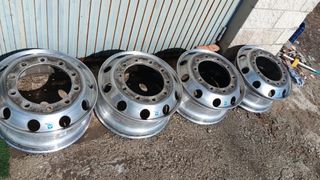 Llantas de camion aluminio Alcoa las cuatro 600€