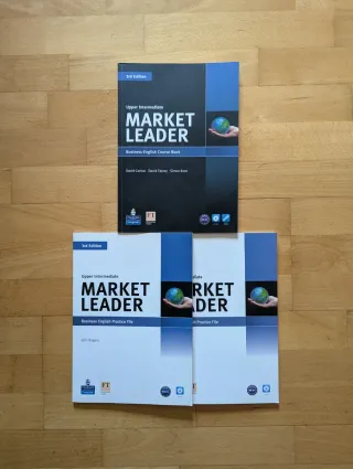 Libros de inglés Maket Leader (curso completo)