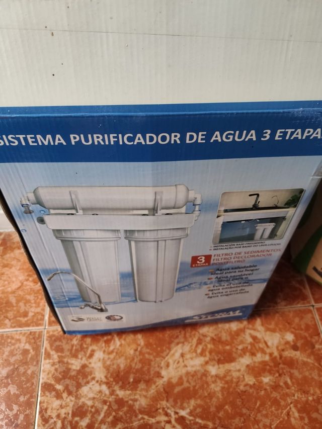 Purificador de agua 3 etapas