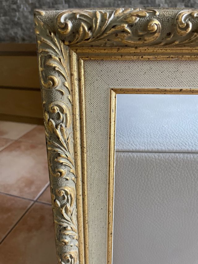 Marco de cuadro antiguo, 42 x52, dorado