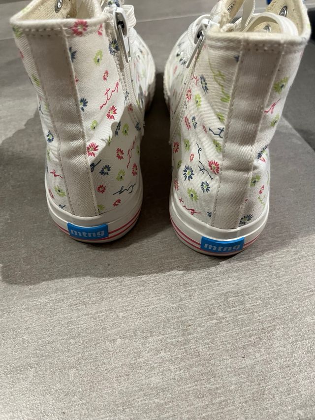 Zapatillas altas estampadas MTNG talla 39