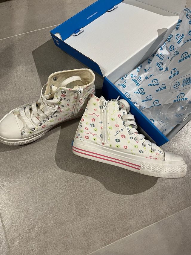 Zapatillas altas estampadas MTNG talla 39