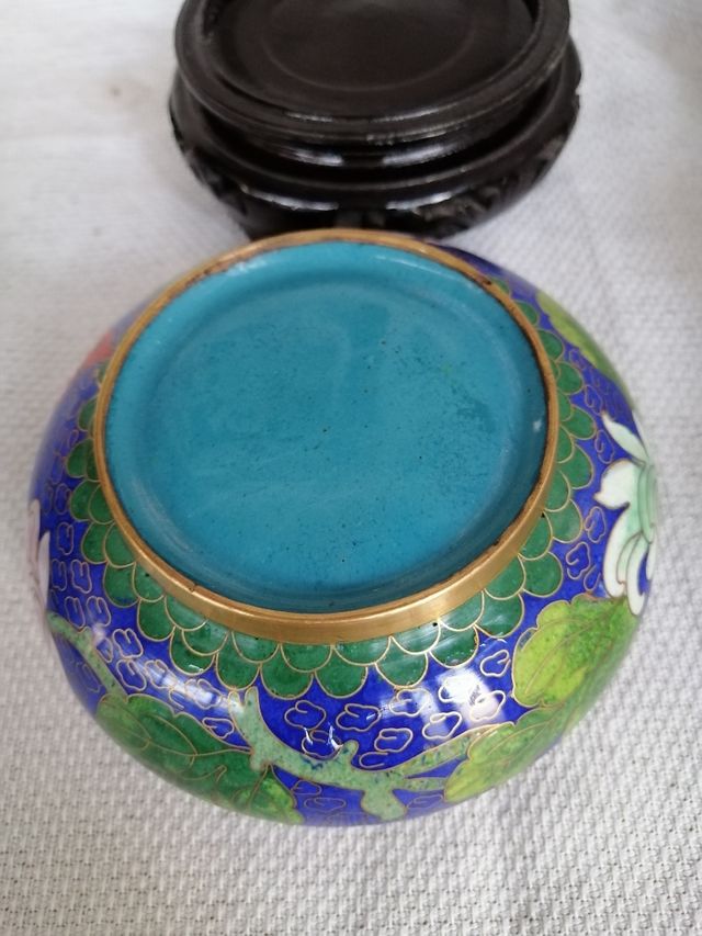 Ciotolina vintage Cloisonne