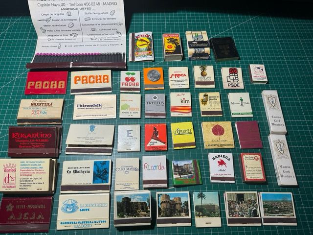 Cajas cerillas colección