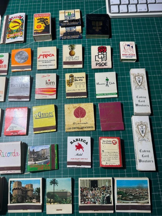 Cajas cerillas colección