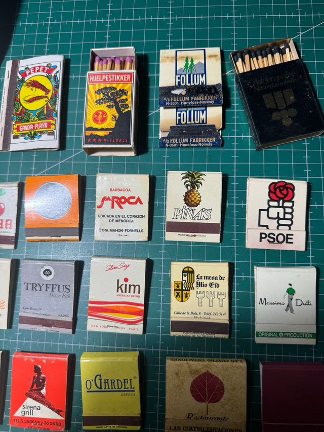 Cajas cerillas colección