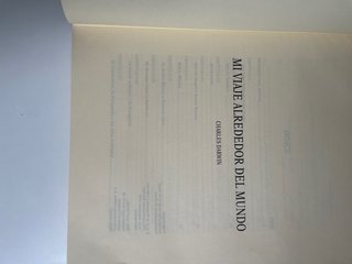 Mi viaje alrededor del mundo ,Charles Darwin