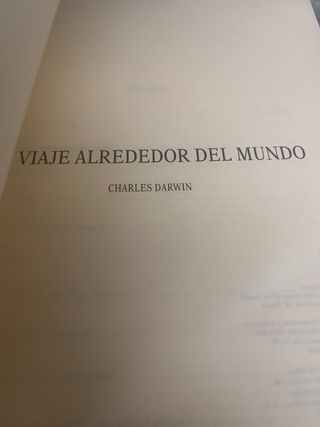 Mi viaje alrededor del mundo ,Charles Darwin