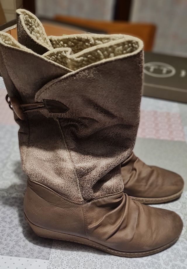 Stivaletti Bagatt n 38 pelle usati