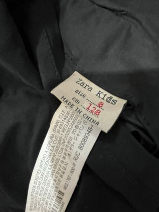 Chaqueton impermeable reversible niño