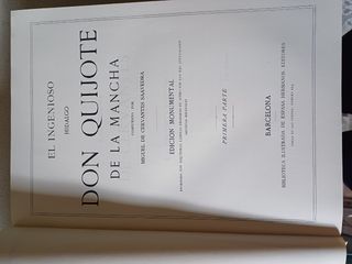 Libro Don Quijote de la Mancha. Edición