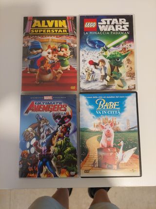 Set 4 DVD film vari 