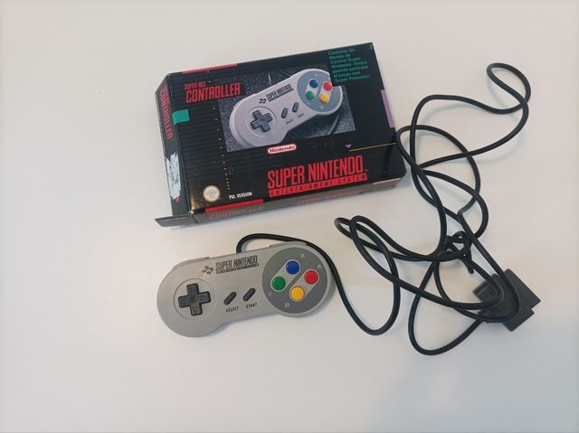 Consola super nintendo Super Mario all 