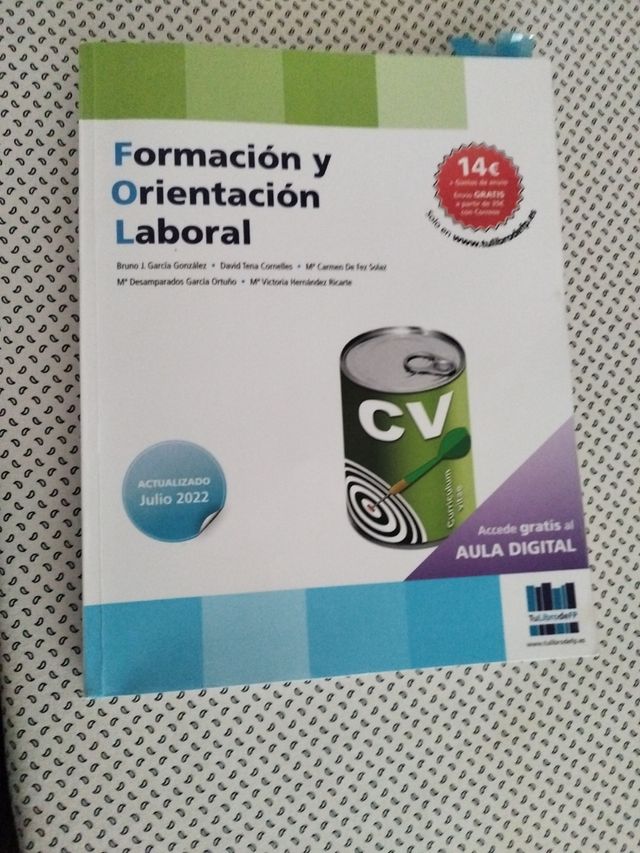 Libro formación y orientación laboral.