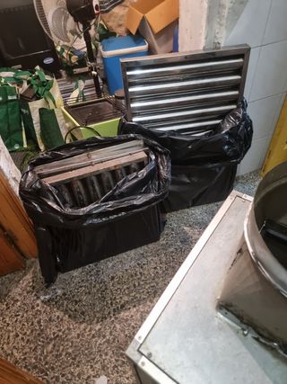 Campana extractora industrial