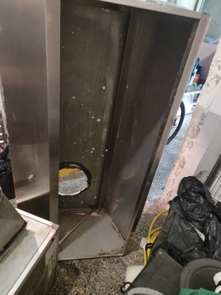 Campana extractora industrial