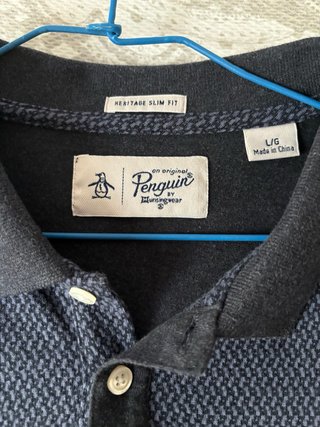 Polo de manga larga.