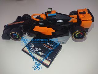 LEGO 76919 Mclaren 2023 F1 & Rotating DISPLAY