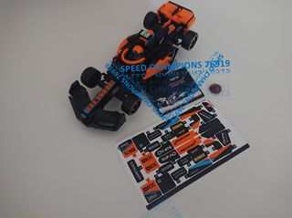 LEGO 76919 Mclaren 2023 F1 & Rotating DISPLAY