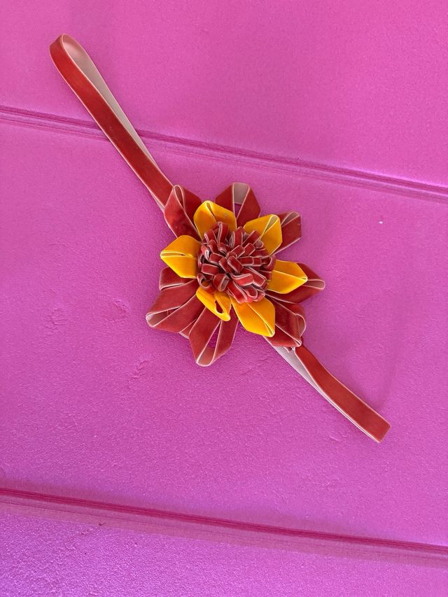 Bolso ratán Naranja