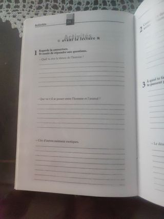 Libro Une passion dans le desert.