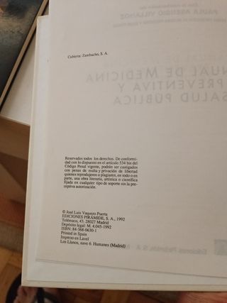 Manual de medicina preventiva y salud