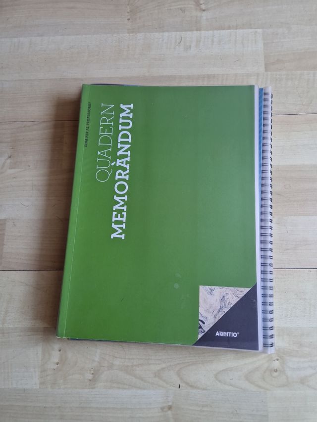 Agenda Memorándum profesor