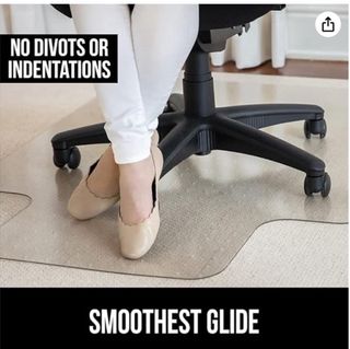 Alfombrilla transparente para silla de escritorio