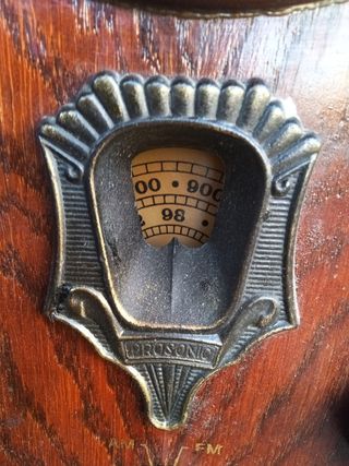 Radio madera replica años 30