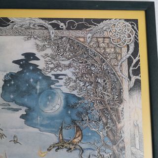 Póster enmarcado Lord of the Rings