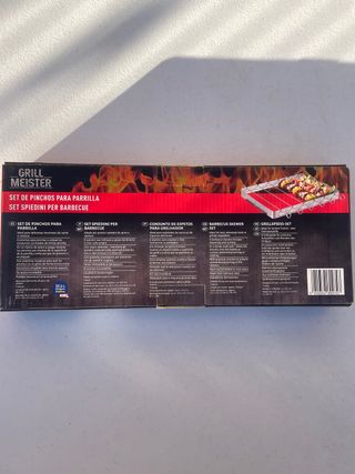 Set de pinchos para parrilla