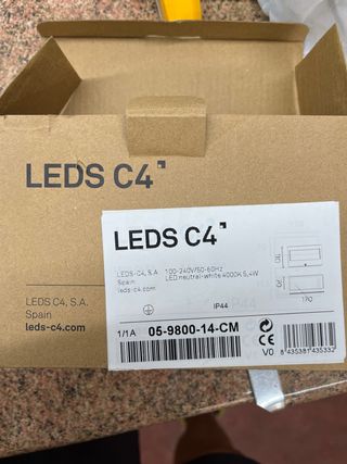 Aplique de pared exterior