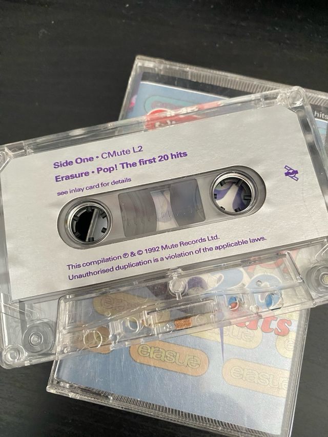 Cassetta pop 20 hit «ERASURE»