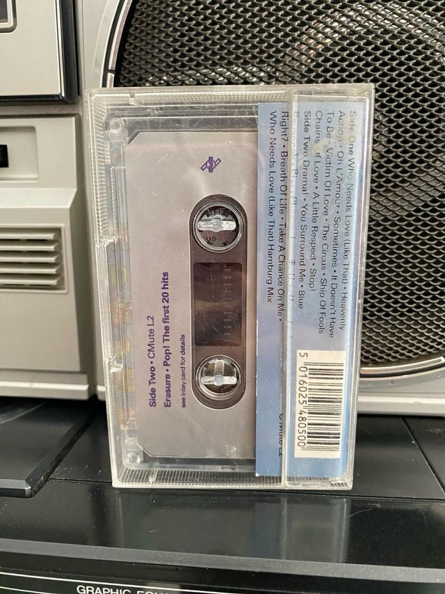 Cassetta pop 20 hit «ERASURE»