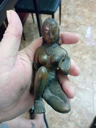Figuras de bronce antiguo macizo del tiber 3 160e
