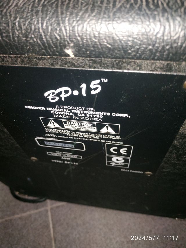 Amplificador guitarra