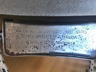 Ferro passar engomar General Electric vintage