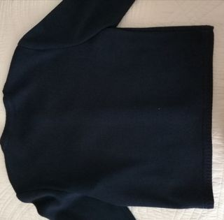 Chaqueta punto vintage azul marino 
