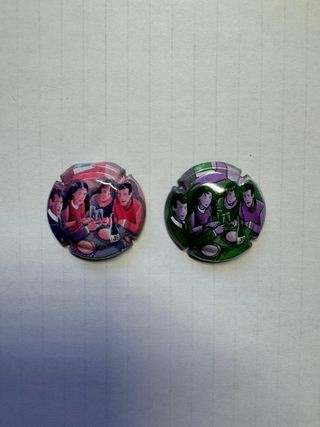 Lote de 41 chapas de cava