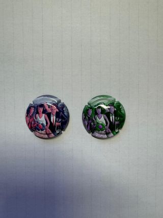 Lote de 41 chapas de cava