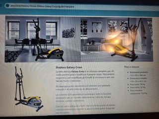 Ellittica Diadora Galaxy Cross