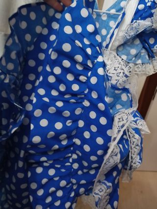 Traje de flamenca para niña 2 años