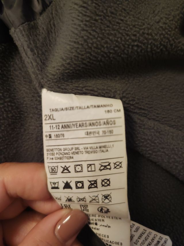 Chaqueta benetton talla 12 años