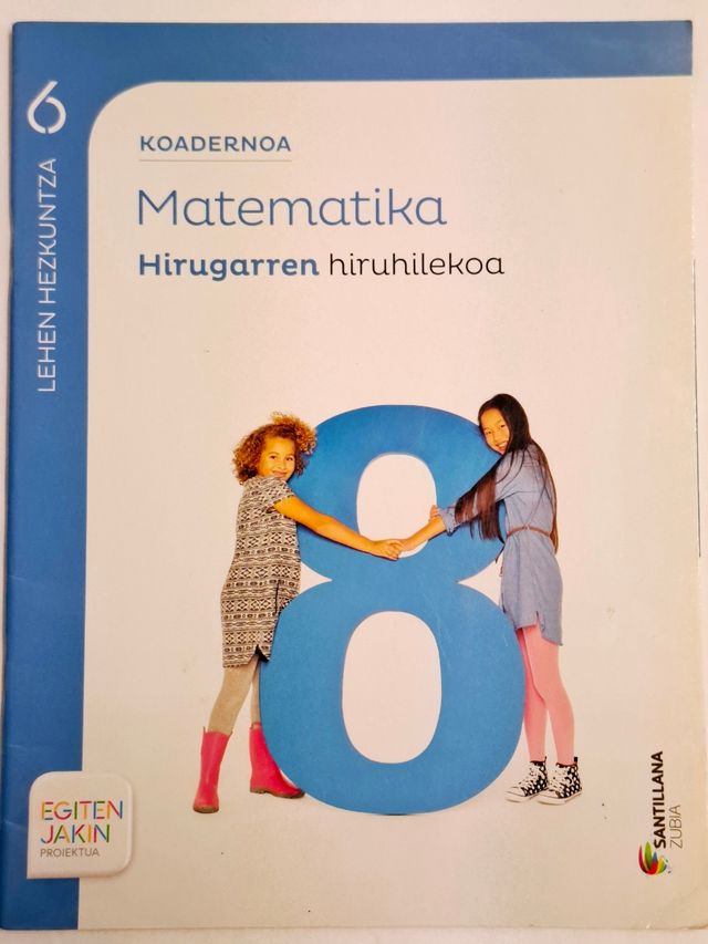 Libros 📚 SANTILLANA EUSKERA 5 Y 6