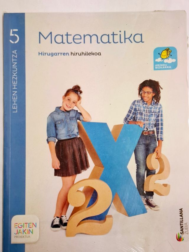 Libros 📚 SANTILLANA EUSKERA 5 Y 6