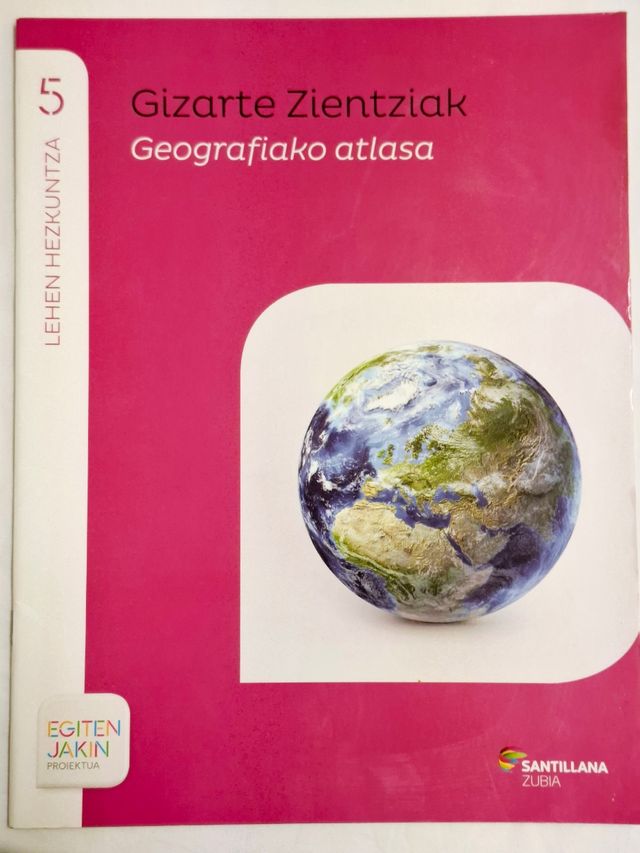 Libros 📚 SANTILLANA EUSKERA 5 Y 6