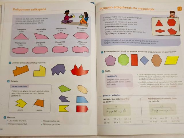 Libros 📚 SANTILLANA EUSKERA 5 Y 6